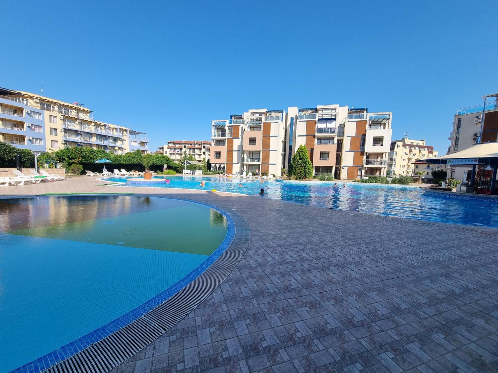 Studio Apartment With Balcony 300M From Beach Slăntjev Brjag Exteriör bild