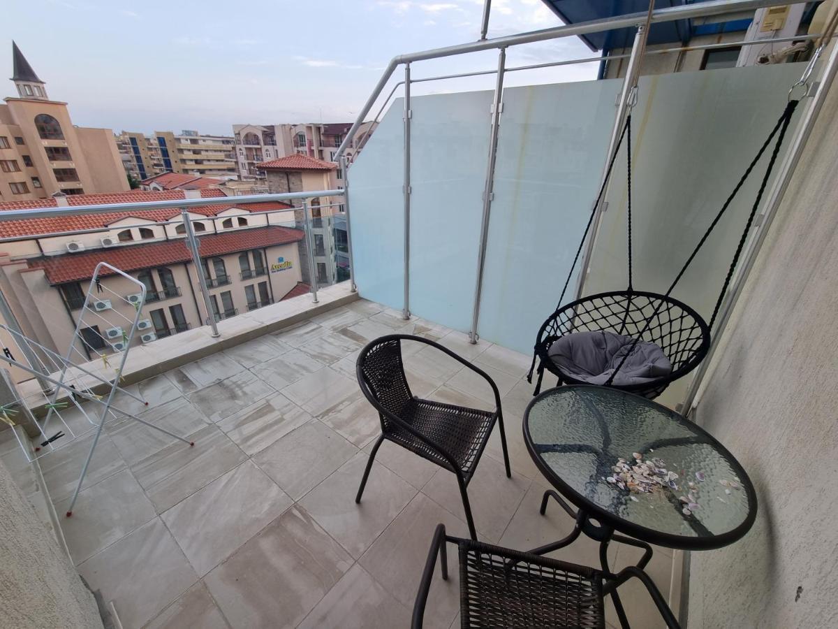 Studio Apartment With Balcony 300M From Beach Slăntjev Brjag Exteriör bild